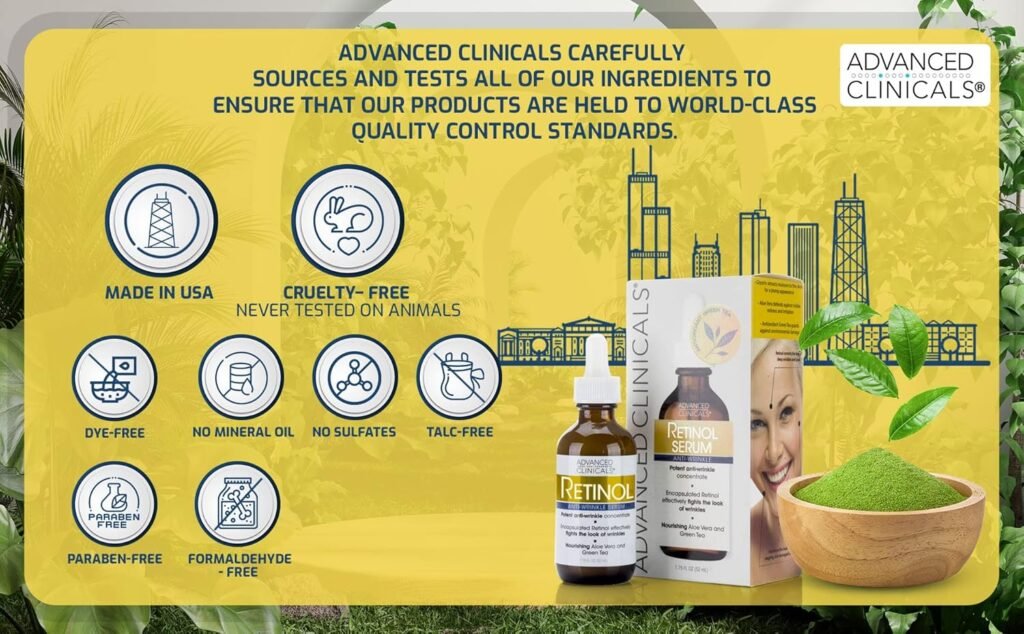 Advanced Clinicals Hemp Seed Oil for Face. Cold Pressed Hemp Seed Oill instantly hydrates skin and helps with Wrinkles, Fine Lines, and Expression Lines