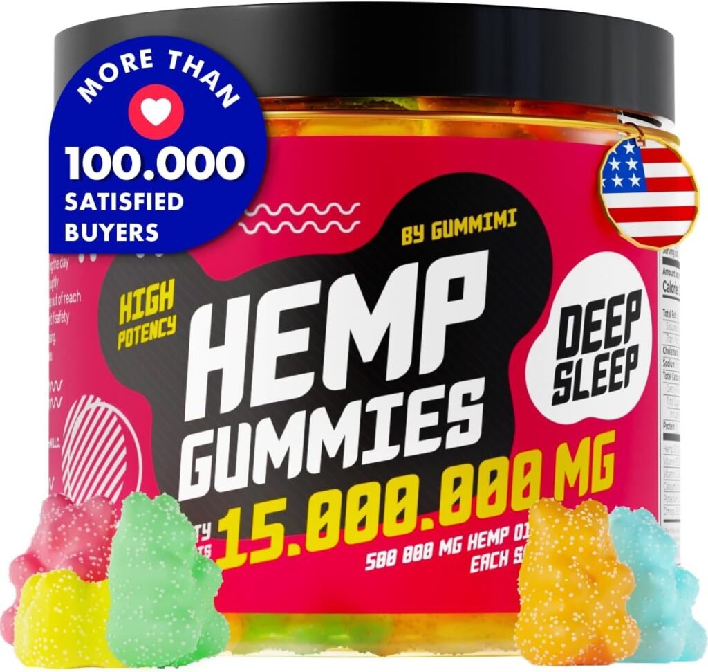 Hеmp Gummies for Deep and Healthy Bеdtime - Ensure the Peace of Body - Assorted Fruit Flavors - Hеmp Oil Infused Gummy Vitamins - Made in USA