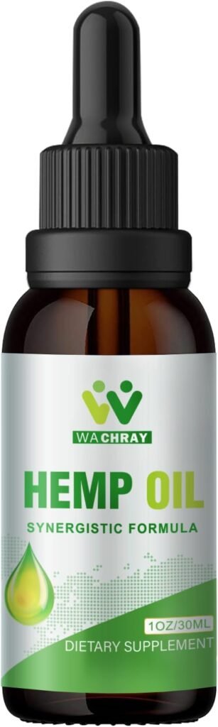 Hemp Oil Drops High Potency Natural Omega 3 6 9 Pure Oil Hemp - Chewable Goodness for a Balanced Diet