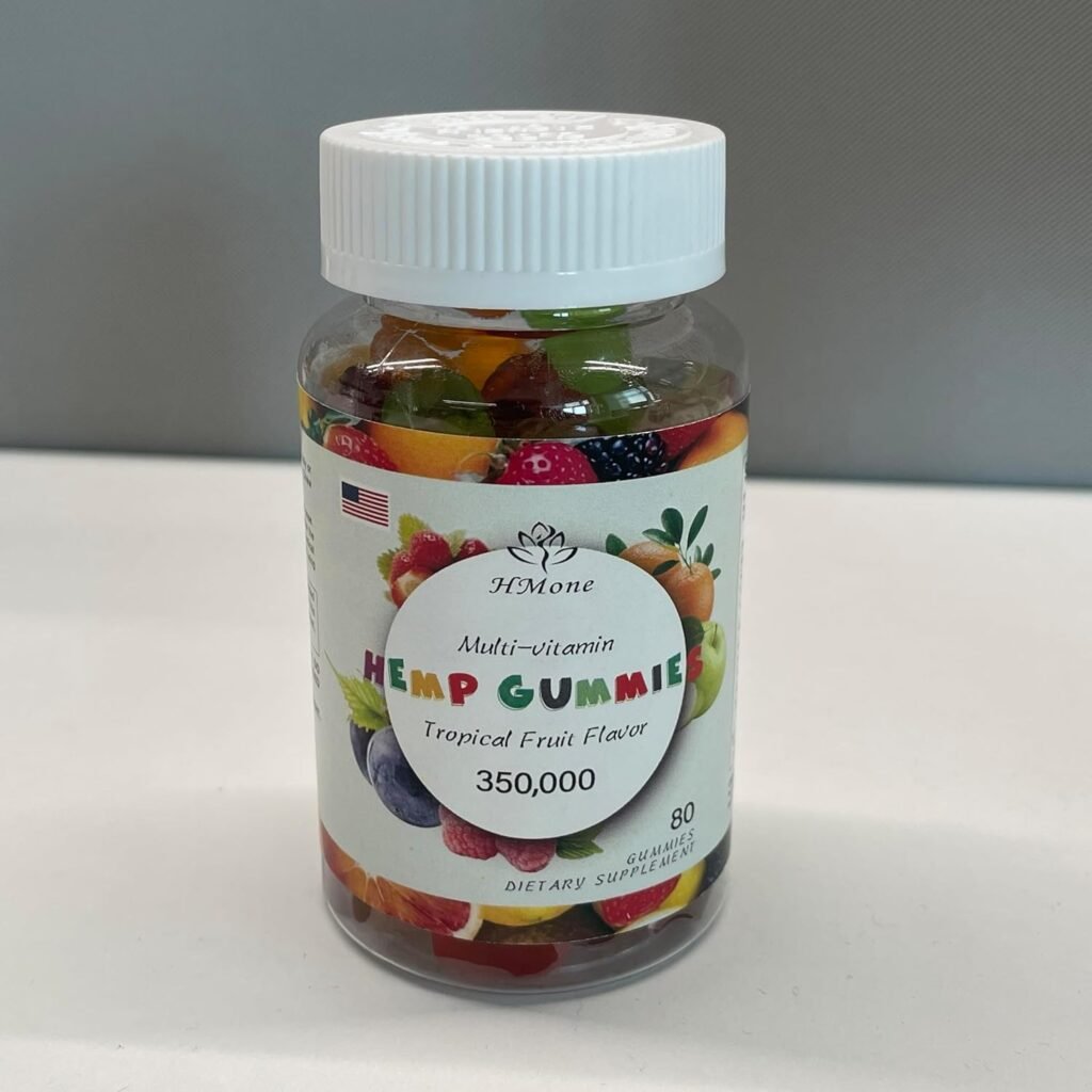 Made with Natural Hemp Oil Gummy Pure with Omega 3-GSAGDF